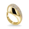 Anillo Gota Agua Nochentera Diamantes