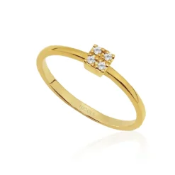 Anillo Mumite Oro Diamantes 0,05 Ct