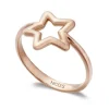Anillo Oro Basic Gold Estrella Fina