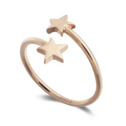 Anillo Oro Basic Gold Estrella Tu Yo
