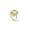 Anillo Oro Diamantes Cocktail