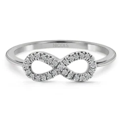 Anillo Oro Infinito Mini Details