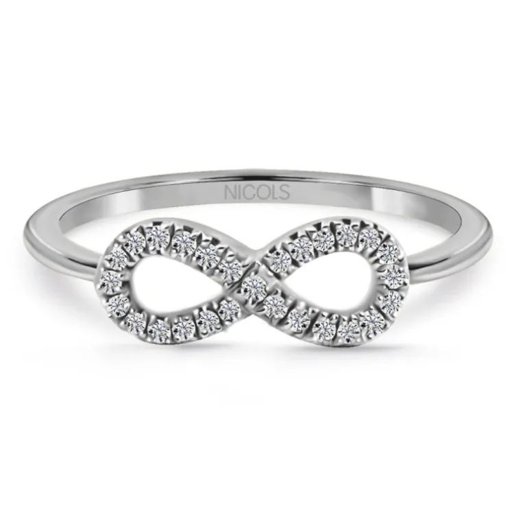 Anillo Oro Infinito Mini Details