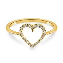 Anillo Oro Love Heart