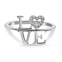 Anillo Oro Love Mini Details