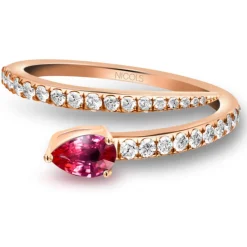 Anillo Rubí Delicia con Diamantes