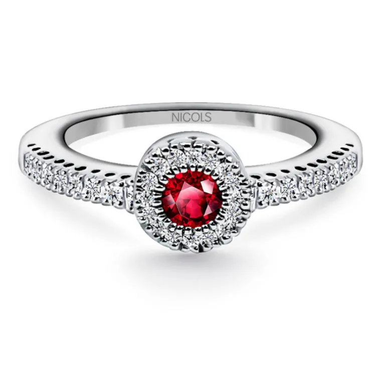 Anillo Rubí Love Colour