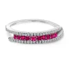 Anillo Rubíes y Diamantes Amelia 0.39