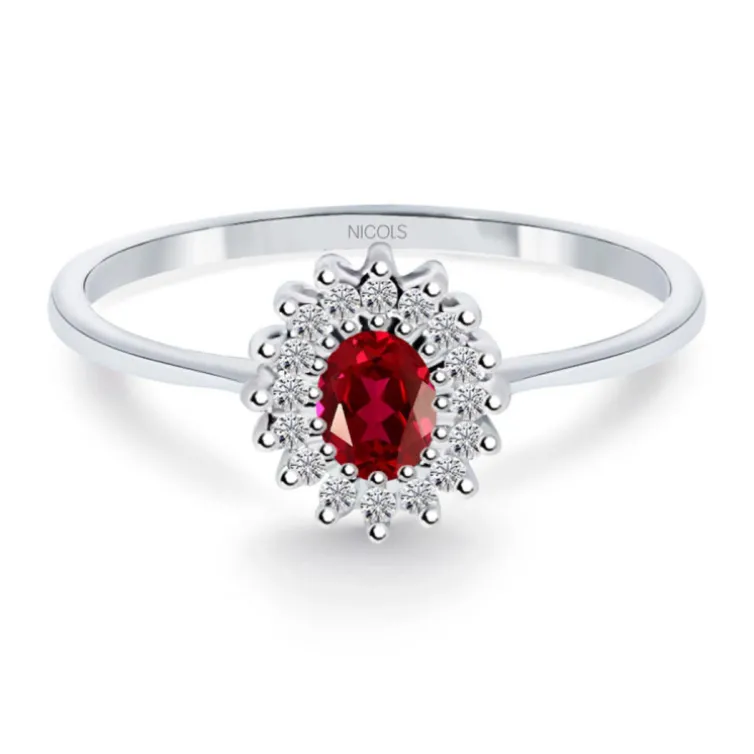 Anillo Rubi Oval Detail