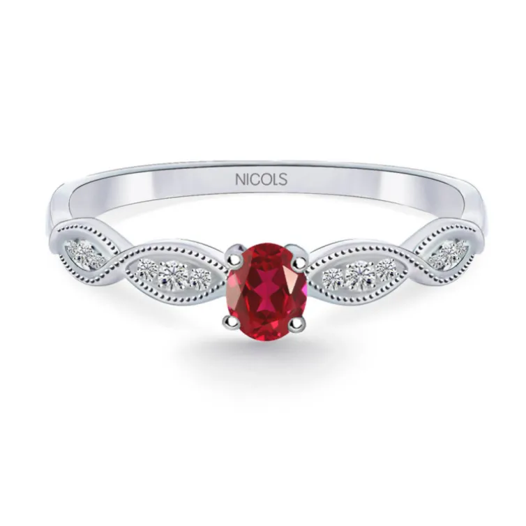 Anillo Rubi Wave