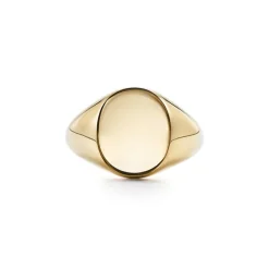 Anillo Sello Oro Mujer Small Oval
