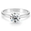 Anillo Solitario diamante 0,10 a 0,70 quilates Frida Oro Blanco
