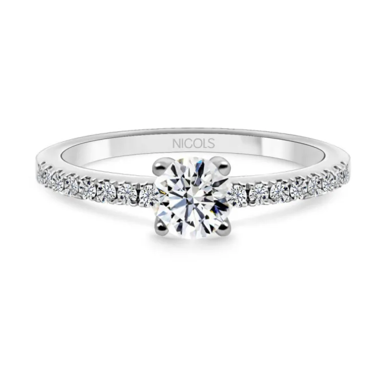 Anillo Solitario Diamante Dafne Petit 0.40
