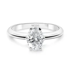 Anillo Solitario Olivia 0.50