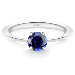 Anillo Solitario Zafiro Isabella 0.50Ct