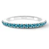 Anillo Topacio Azul Dafne Band
