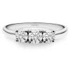 Anillo Trilogy 1.00 Diamante Oro Blanco