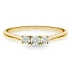 Anillo Trilogy Diamantes 0.41 Ct Oro Rosa
