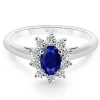 Anillo Zafiro Dalia 0.70