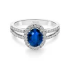 Anillo Zafiro Orla Dalia 1.10