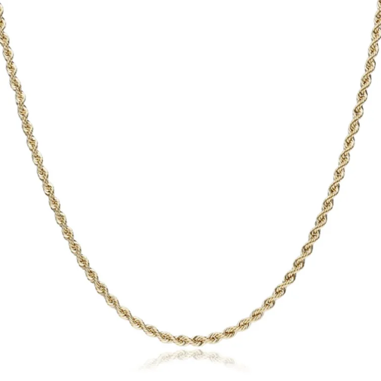 Cadena Oro 18K Cordon Macizo 4.5Mm 60Cm