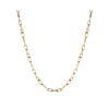 Cadena Oro 18K Eslabon Barra 50Cm