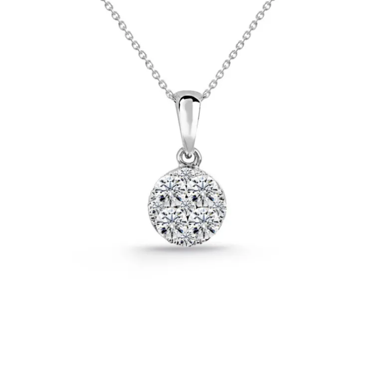 Colgante Diamantes Gardenia 0.48