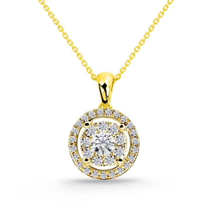 Colgante Diamantes Rosetón Spot