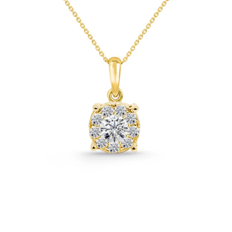 Colgante Diamantes Rosetón Spot