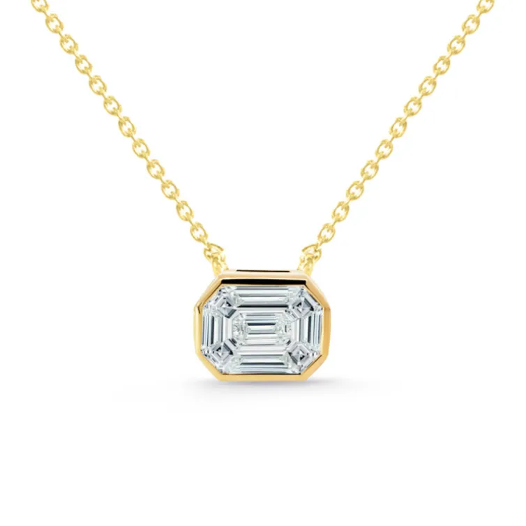 Colgante Diamantes y Oro Vrait 0,55ct.