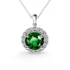 Colgante Esmeralda Clavel 0.60