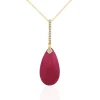 Colgante Jade Morado Oro Y Diamantes Serenity