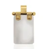 Colgante Militar Oro Hombre Urban Rectangular