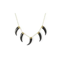 Collar Colmillos Corazón Salvaje