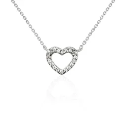 Collar Corazon Diamantes Nicols