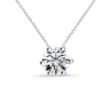 Collar Diamante Alexia 0.10-0.50Ct Solitario Oro Blanco