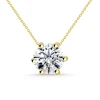 Collar Diamante Alexia 0.55-1.00Ct Solitario Oro Amarillo