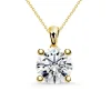 Collar Diamante Jackie 0.55-1.00Ct Solitario Oro Amarillo