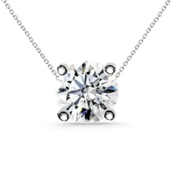 Collar Diamante Katherine 0.55-1.00Ct Solitario Oro Blanco