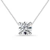 Collar Diamante Katherine 0.10-0.50Ct Solitario Oro Blanco