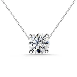 Collar diamante oro blanco Grace 0.10-0.50 Ct