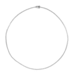Collar Diamantes 2.60ct Riviere 43cm Jackie