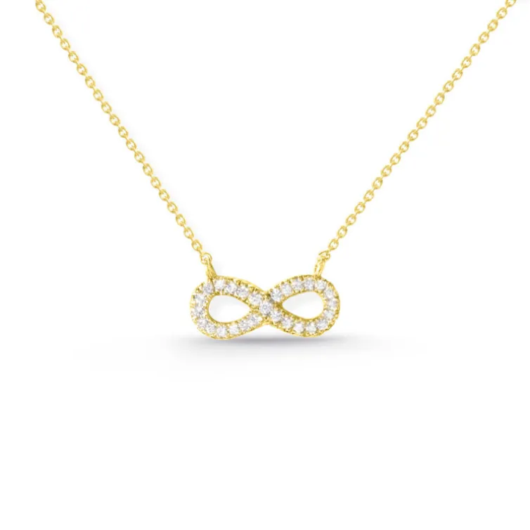 Collar Diamantes Infinito Mini Details