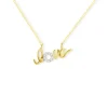 Collar Diamantes Love Mini Details