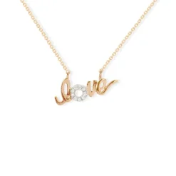Collar Diamantes Love Mini Details
