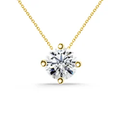Collar oro diamante Grace Twisted 0.10-1.50 Ct