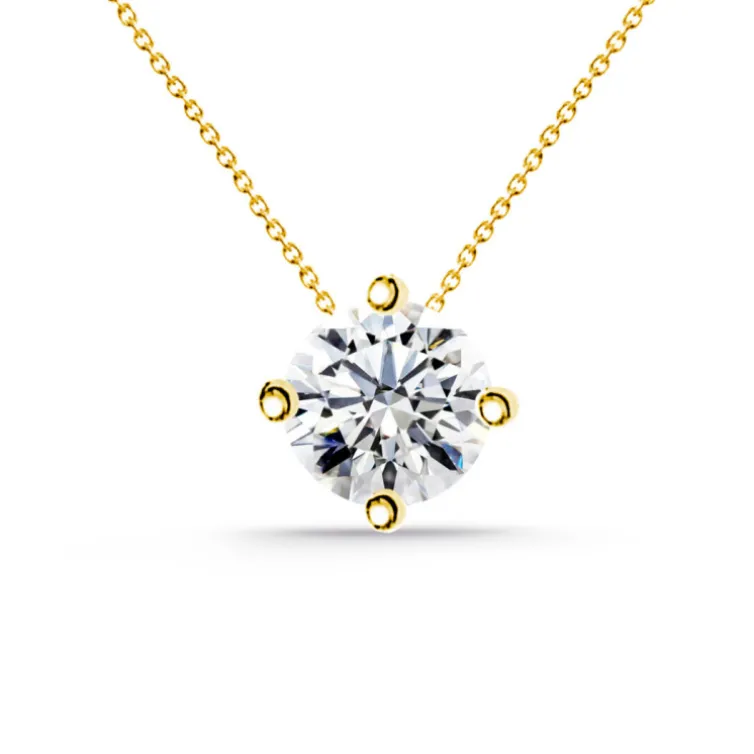 Collar oro diamante Grace Twisted 0.10-1.50 Ct