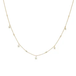 Collar Oro Estrellas Celebrity 108