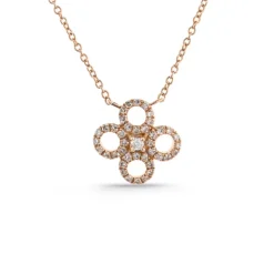 Collar Oro Flor Redonda Little Details