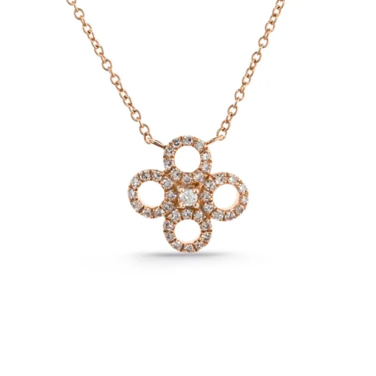 Collar Oro Flor Redonda Little Details